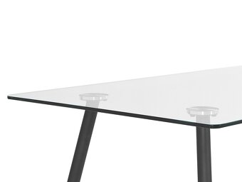 Jídelní stůl 140x80 cm, bezpečnostní sklo - 3