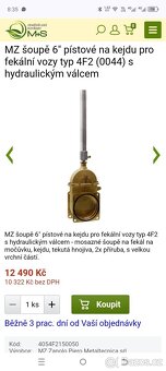 Šoupě 6 pístové s hydraulickým valcem - 3