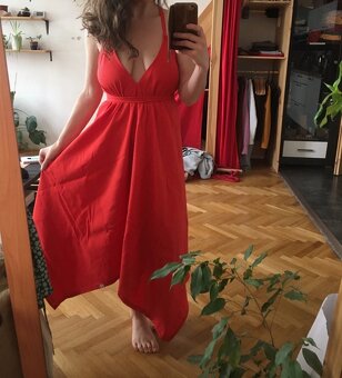 Rituální šaty červené - 3