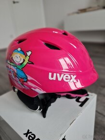 Dívčí lyžařská helma Uvex, vel. 48-52 - 3