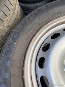Plech disky 5x112 včetně letních pneu 195/65R15 - 3