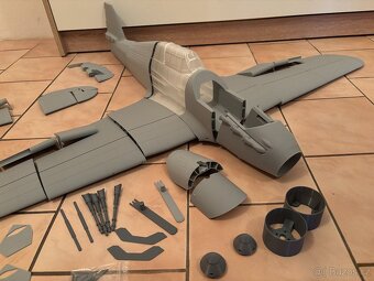 RC Hawker Hurricane MkII 3D tisk - 3