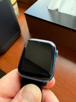 Apple Watch Series 7 GPS + Cellular Modré - 3