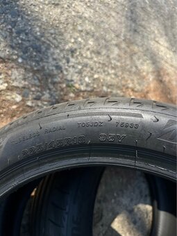 2x letní pneumatiky 225/45R18 BRIDGESTONE TURANZA T005 - 3