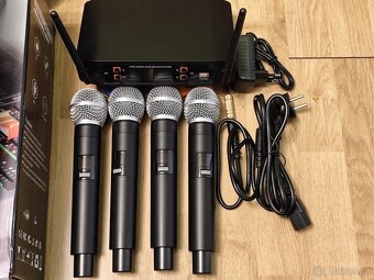 Prodám mixpult 8 Channel+ 4ks bezdrátové mikrofóny UHF - 3
