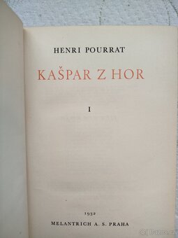 Henri Pourrat - Kašpar z hor, 2 svazky, pevná vazba - 3