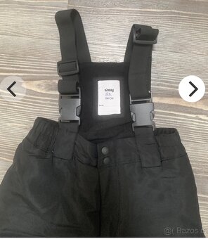 dětské zateplené/lyžařské kalhoty vel. 104. - 3