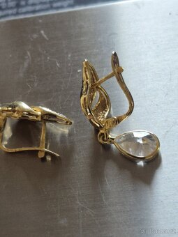 Zlate nausnice 18kr - 3
