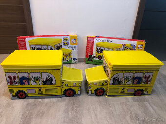 Krtek Krabice na hračky - Krteček Autobus Bino Olymp Klatovy - 3