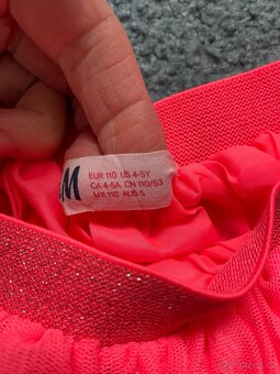 Sukýnka 4-5 let, velikost 110 - 3