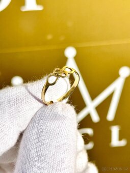 Zlatý prsten 1,33g - 3