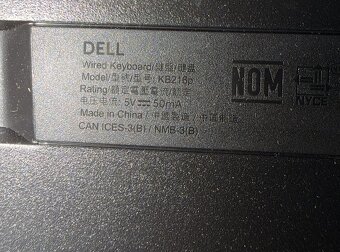 Drátová klávesnice Dell KB216 - 3