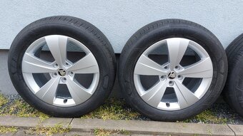 Alu kola 5x112 r17 originál Škoda Superb 3 Triton - 3