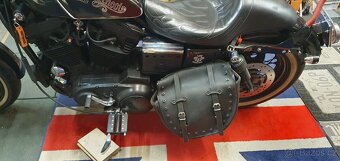 Kožená brašna Harley Sportster, chopper, bobber - 3