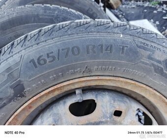 Zimní pneu 165/70 R14T Barum Polaris 5 + disky - 3