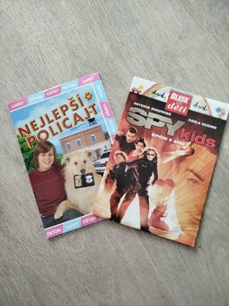2xDVD nové nerozbalene SpyKids, Nejlepší policajt - 3