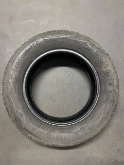 2ks LETNÍ PNEUMATIKY CONTINENTAL ECO CONTACT 6 195/65/15 91V - 3