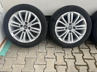 Sada orig. alu kol na Citroen C4 4 x 108 R 16 205x55x16 - 3