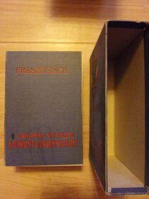 Prodám dobovou učebnici Francouzština pro samouky 1910 - 3