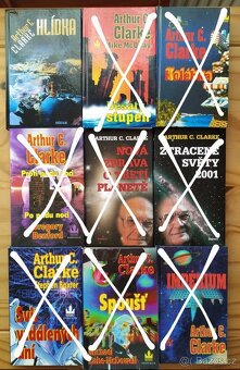 A.C.Clarke + další autoři sci-fi - 3