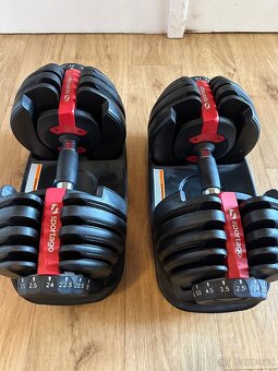 Činky Sportago 2,5-24 kg - 3