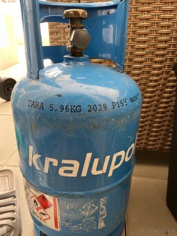 Propanbutanová láhev 5kg naplněná - 3