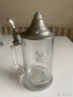 VINTAGE Korbele na pivo pro štamgasty – 4 ks - 3