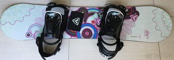 Dětský snowboard Firefly 1.15 Jollifly, délka 115cm - 3