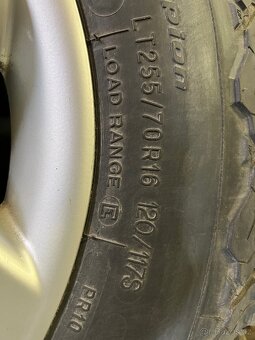Alu kola NISSAN 255/70R16-pneu AII Terain BF Goodrich - 3