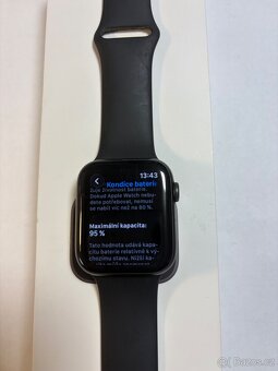 Apple Watch 6 44mm kondice baterie 95% s kabelem Cena 2999k - 3