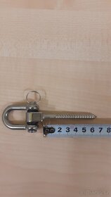 Závěsná ocelová oka se závitem/vrutem - 3