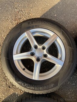Sada alu kol Alutec s letními pneumatikami Hankook 195/65R15 - 3
