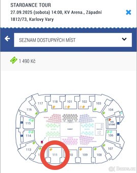 2x vstupenka - Stardance Tour - Karlovy Vary - 3