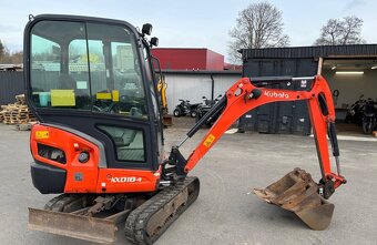 Minirypadlo Kubota KX18-4 - 3