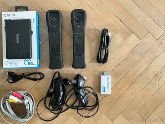 Nintendo Wii - 2 ovladače - HDD plný her (Rozprodej sbírky) - 3