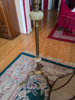 Lampa mosazný mramor - 3