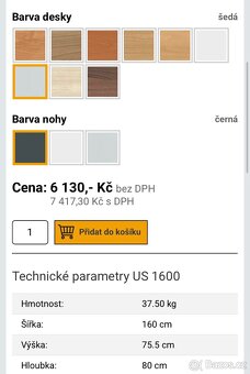Hobis pracovní stůl - 3
