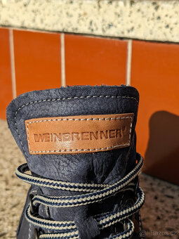 Dámské kožené kotníkové boty Weinbrenner vel. 39 - 3