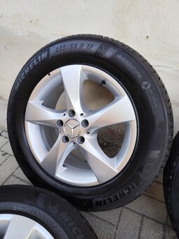 ALU 5x112 r17 MERCEDES + PNEU - PĚKNÁ SADA - 3