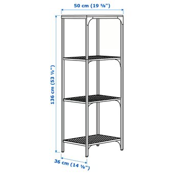Policový nábytek Ikea 3 ks - 3