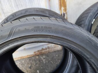 18"zánovní sada letních pneu Goodyear 215/45/18 5000Kč/4ks - 3