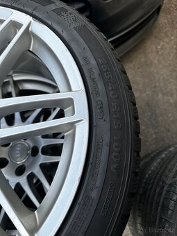 Komplet zimní pneu + origo kola AUDI - 3
