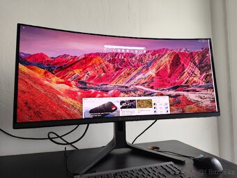 QD- OLED MONITOR DELL ALIENWARE 34 ZÁRUKA 2 MĚSÍCE STARÝ - 3
