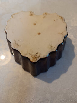 keramická forma na pečení velké srdce - 3