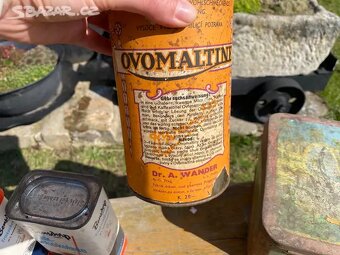 Stare plechovky, detsky zasyp - 3