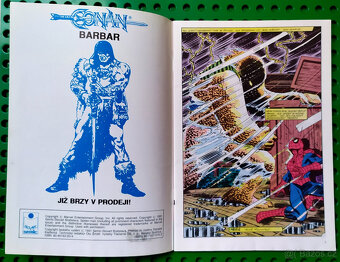 Komiks SPIDERMAN č. 8/1991 Semic velmi PĚKNÝ STAV - 3