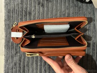 Dámská peněženka / mini kabelka s popruhem - 3