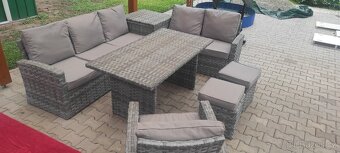 Zahradní ratanová sestava - 3