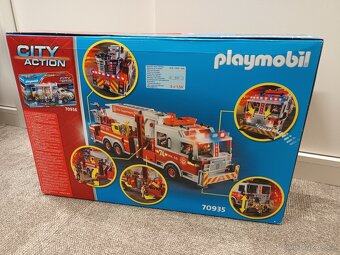 Playmobil 70935 Hasičské auto: US Tower Ladder - 3