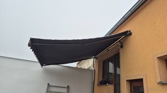 Elektrická markýza 400x350 antracit Led osvětlení - 3